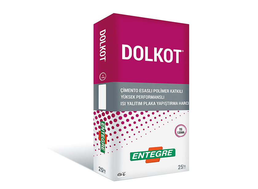 ENTEGRE DOLKOT 25 KG (LEVHA YAPIŞTIRICI) ENTEGRE DOLKOT 25 KG (LEVHA YAPIŞTIRICI)