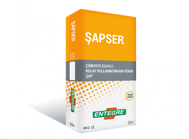ENTEGRE ŞAPSER 25 KG