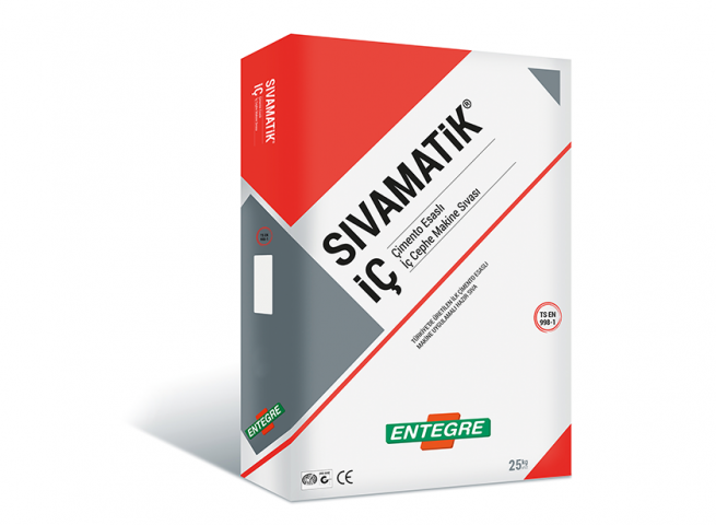 ENTEGRE SIVAMATİK İÇ 25 KG HAZIR SIVA