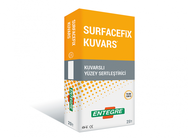 ENTEGRE SURFACEFIX KUVARS KIRMIZI 25 KG