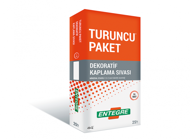 ENTEGRE TP ÇİZGİ DOKULU DEK. KAPLAMA SIVASI  25 KG