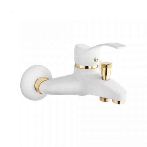 POLİSU GOLD MİX BANYO BATARYASI BEYAZ-ALTIN